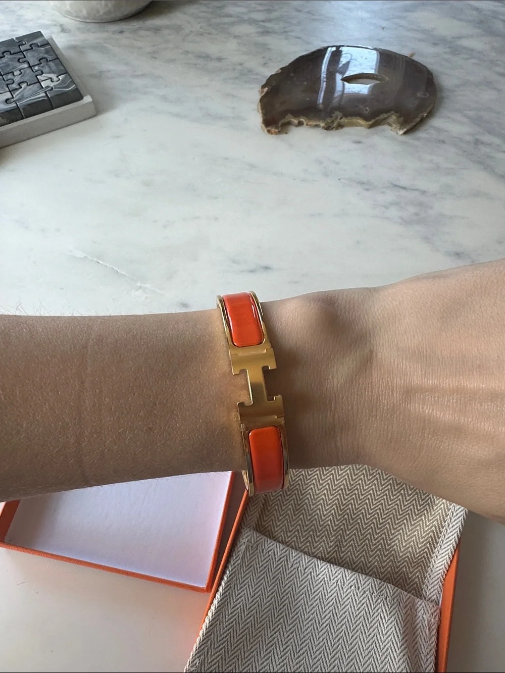 Hermes Clic Bracelet